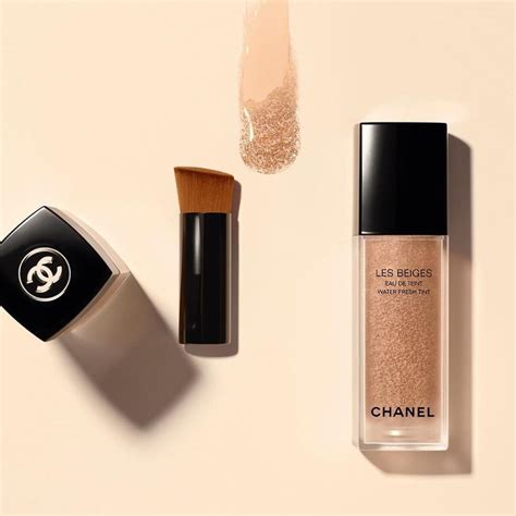 chanel les beiges foundation water fresh|Chanel Les Beiges water fresh tint with micro droplet pigments.